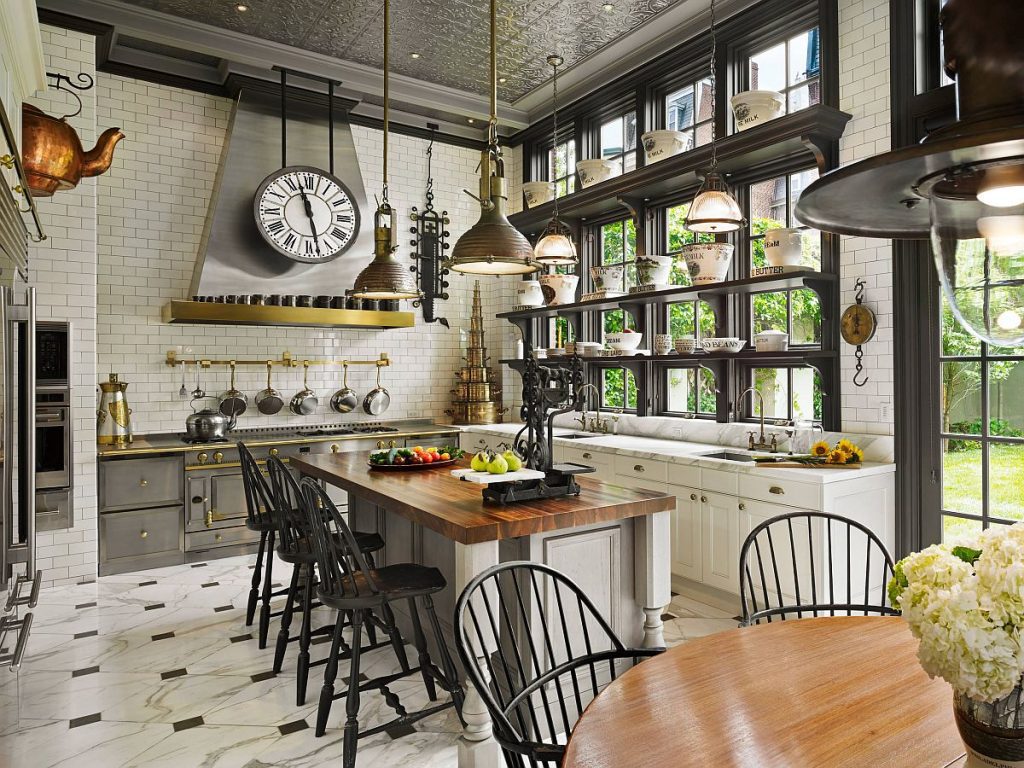 Modern Victorian style kitchen