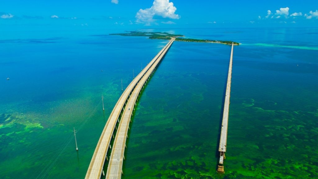 Bridge on a Sea