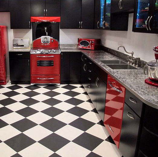 Red Kitchen Design