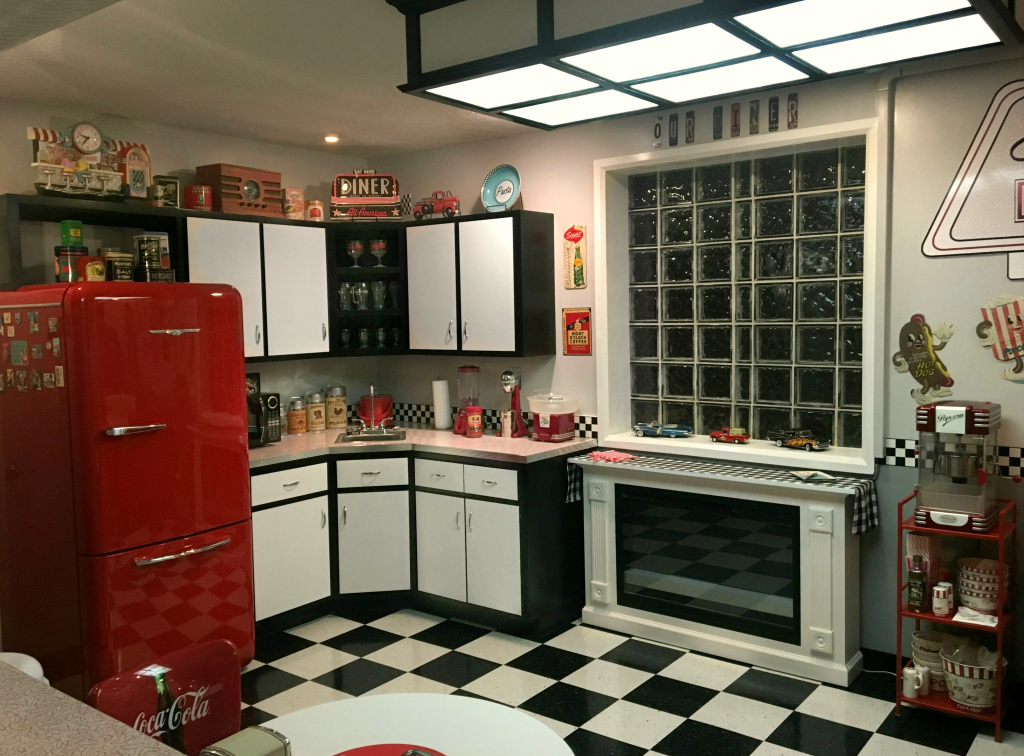 Retro style kitchen